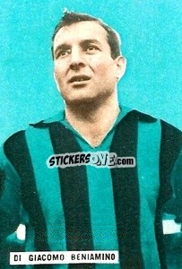 Sticker Di Giacomo Baniamino - Fotocalcio 1962-1963
 n. 71 - EDIZIONE FILATELICHE
