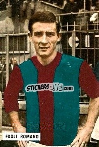 Sticker Fogli Romano - Fotocalcio 1962-1963
 n. 16 - EDIZIONE FILATELICHE
