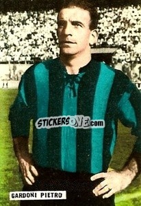 Sticker Gardoni Pietro - Fotocalcio 1962-1963
 n. 5 - EDIZIONE FILATELICHE
