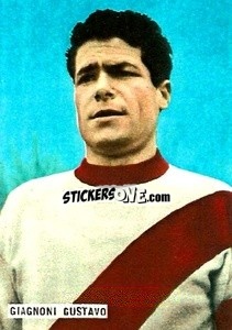 Sticker Giagnoni Gustavo - Fotocalcio 1962-1963
 n. 93 - EDIZIONE FILATELICHE
