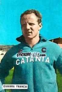 Sticker Giavara Franco - Fotocalcio 1962-1963
 - EDIZIONE FILATELICHE
