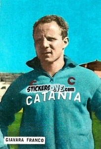 Sticker Giavara Franco - Fotocalcio 1962-1963
 n. 26 - EDIZIONE FILATELICHE
