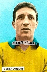 Sticker Giorgis Lamberto - Fotocalcio 1962-1963
 n. 112 - EDIZIONE FILATELICHE
