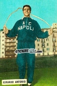 Sticker Girardo Antonio - Fotocalcio 1962-1963
 n. 126 - EDIZIONE FILATELICHE
