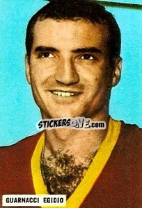Sticker Guarnacci Egidio - Fotocalcio 1962-1963
 n. 148 - EDIZIONE FILATELICHE
