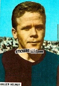 Sticker Haller Helmut - Fotocalcio 1962-1963
 n. 21 - EDIZIONE FILATELICHE
