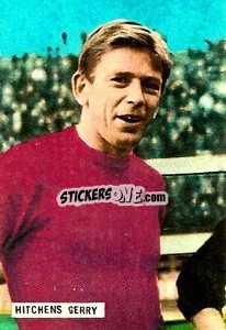 Sticker Hitchens Gerry - Fotocalcio 1962-1963
 n. 191 - EDIZIONE FILATELICHE
