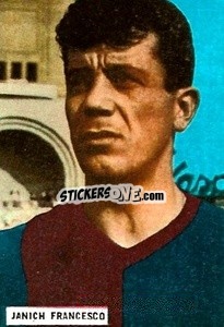 Sticker Janisch Francesco - Fotocalcio 1962-1963
 n. 17 - EDIZIONE FILATELICHE
