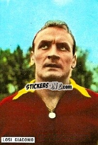 Figurina Losi Giacomo - Fotocalcio 1962-1963
 n. 149 - EDIZIONE FILATELICHE
