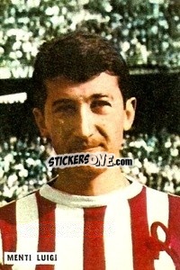 Sticker Menti Luigi - Fotocalcio 1962-1963
 - EDIZIONE FILATELICHE
