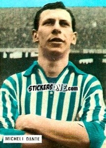 Sticker Micheli Dante - Fotocalcio 1962-1963
 n. 176 - EDIZIONE FILATELICHE
