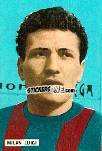 Sticker Milan Luigi - Fotocalcio 1962-1963
 n. 32 - EDIZIONE FILATELICHE
