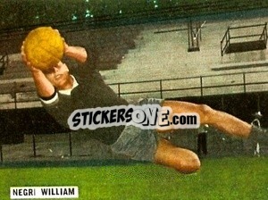 Sticker Negri William - Fotocalcio 1962-1963
 n. 85 - EDIZIONE FILATELICHE
