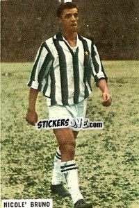 Sticker Nicole' Bruno - Fotocalcio 1962-1963
 n. 84 - EDIZIONE FILATELICHE
