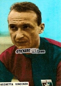 Cromo Occhetta Vincenzo - Fotocalcio 1962-1963
 n. 52 - EDIZIONE FILATELICHE

