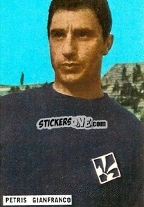 Sticker Petris Gianfranco - Fotocalcio 1962-1963
 - EDIZIONE FILATELICHE
