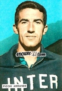 Sticker Picchi Armando - Fotocalcio 1962-1963
 n. 64 - EDIZIONE FILATELICHE
