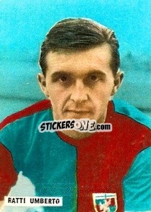 Sticker Ratti Umberto - Fotocalcio 1962-1963
 n. 50 - EDIZIONE FILATELICHE

