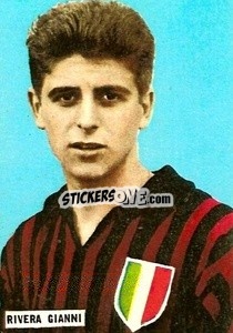 Sticker Rivera Gianni - Fotocalcio 1962-1963
 - EDIZIONE FILATELICHE
