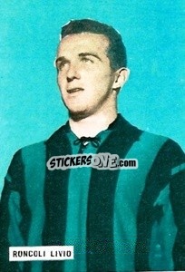Sticker Roncoli Livio - Fotocalcio 1962-1963
 n. 2 - EDIZIONE FILATELICHE
