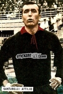 Sticker Santarelli Attilio - Fotocalcio 1962-1963
 n. 13 - EDIZIONE FILATELICHE
