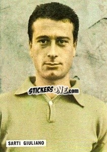 Sticker Sarti Giuliano - Fotocalcio 1962-1963
 n. 37 - EDIZIONE FILATELICHE
