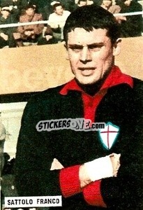 Sticker Sattolo Franco - Fotocalcio 1962-1963
 n. 157 - EDIZIONE FILATELICHE
