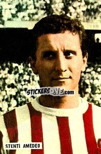Sticker Stenti Amedeo - Fotocalcio 1962-1963
 n. 208 - EDIZIONE FILATELICHE
