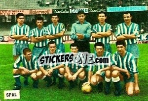 Sticker Team Photo - Fotocalcio 1962-1963
 n. 175 - EDIZIONE FILATELICHE
