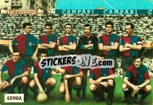 Sticker Team Photo - Fotocalcio 1962-1963
 n. 55 - EDIZIONE FILATELICHE
