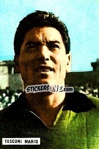 Sticker Tesconi Mario - Fotocalcio 1962-1963
 n. 198 - EDIZIONE FILATELICHE
