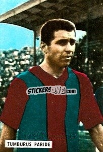 Sticker Tumburus Faride - Fotocalcio 1962-1963
 n. 18 - EDIZIONE FILATELICHE
