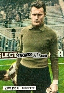 Sticker Vavasorri Giuseppe - Fotocalcio 1962-1963
 n. 25 - EDIZIONE FILATELICHE
