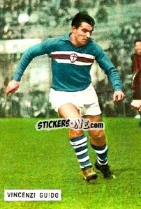 Cromo Vincenzi Guido - Fotocalcio 1962-1963
 - EDIZIONE FILATELICHE
