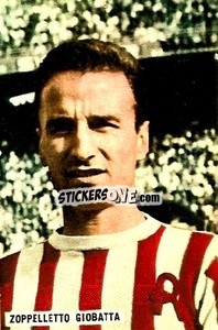 Sticker Zoppelletto Giobatta - Fotocalcio 1962-1963
 n. 207 - EDIZIONE FILATELICHE
