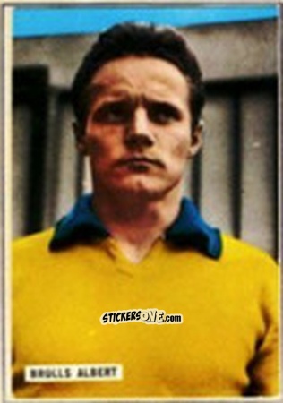 Figurina Albert Bruells - Fotocalcio 1963-1964
 n. 152 - EDIZIONE FILATELICHE
