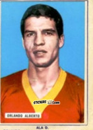 Sticker Alberto Orlando - Fotocalcio 1963-1964
 n. 168 - EDIZIONE FILATELICHE
