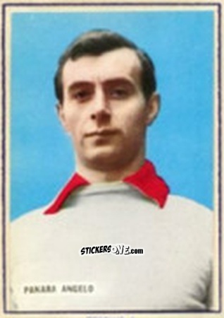 Sticker Angelo Panara - Fotocalcio 1963-1964
 n. 14 - EDIZIONE FILATELICHE

