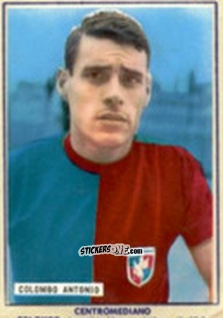 Sticker Antonio Colombo - Fotocalcio 1963-1964
 n. 65 - EDIZIONE FILATELICHE
