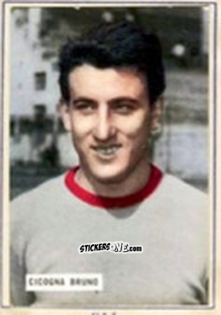 Figurina Bruno Cicogna - Fotocalcio 1963-1964
 n. 22 - EDIZIONE FILATELICHE
