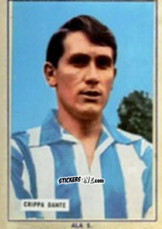 Figurina Dante Crippa - Fotocalcio 1963-1964
 n. 190 - EDIZIONE FILATELICHE
