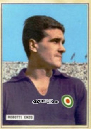 Figurina Enzo Robotti - Fotocalcio 1963-1964
 n. 51 - EDIZIONE FILATELICHE
