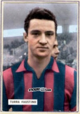 Sticker Faustino Turra - Fotocalcio 1963-1964
 n. 44 - EDIZIONE FILATELICHE
