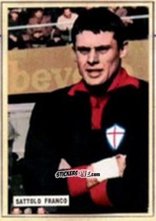 Sticker Franco Sattolo - Fotocalcio 1963-1964
 n. 169 - EDIZIONE FILATELICHE
