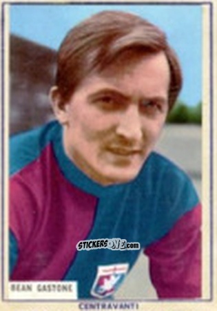 Sticker Gastone Bean - Fotocalcio 1963-1964
 n. 71 - EDIZIONE FILATELICHE

