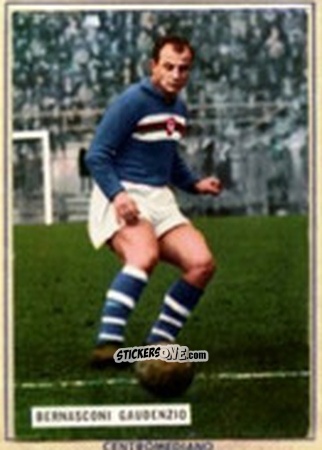 Sticker Gaudenzio Bernasconi - Fotocalcio 1963-1964
 n. 173 - EDIZIONE FILATELICHE
