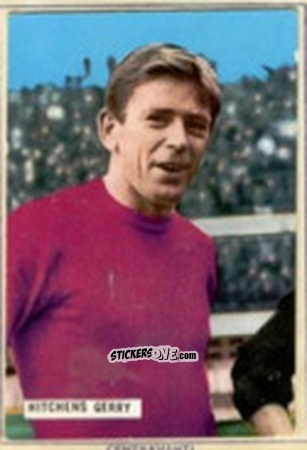 Cromo Gerry Hitchens - Fotocalcio 1963-1964
 n. 203 - EDIZIONE FILATELICHE
