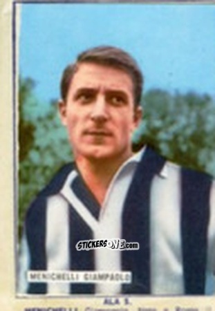 Sticker Giampaolo Menichelli - Fotocalcio 1963-1964
 n. 94 - EDIZIONE FILATELICHE

