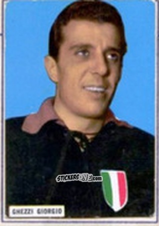 Sticker Giorgio Ghezzi - Fotocalcio 1963-1964
 n. 133 - EDIZIONE FILATELICHE
