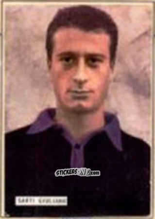 Figurina Giuliano Sarti - Fotocalcio 1963-1964
 n. 73 - EDIZIONE FILATELICHE
